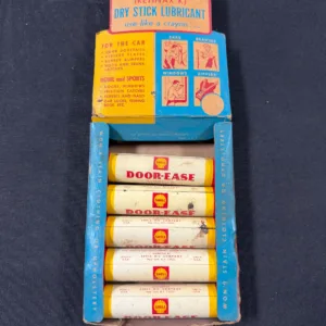 Vintage Shell Door-Ease Dry Stick Lubricant Counter Display