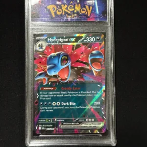 Pokemon Hydreigon ex Card in Protective Display Case