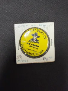 Quality Dairy Co. St. Louis Ice Cream Pinback Button