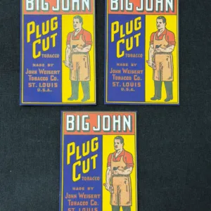 Big John Plug Cut Tobacco Labels (3)