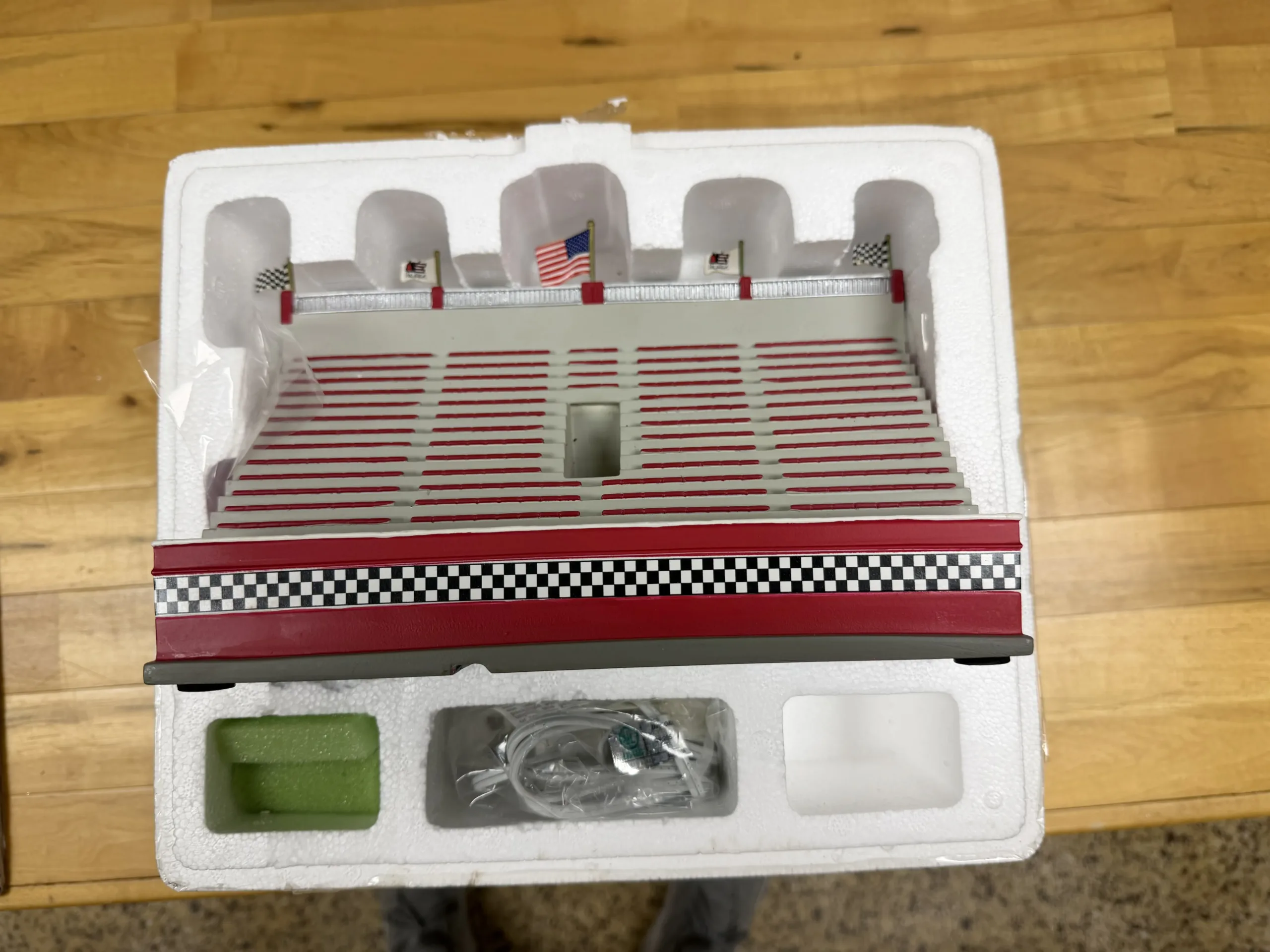 NASCAR Christmas Speedway Grandstand Display