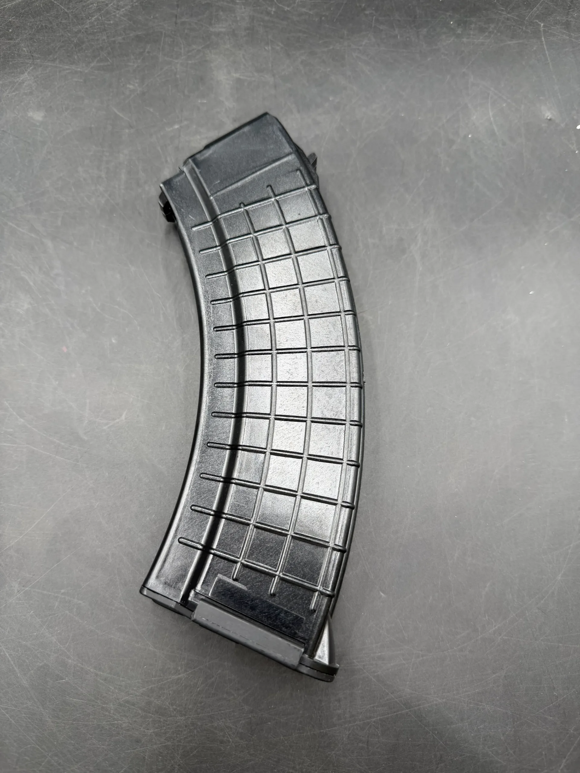 Curved Black Polymer Rifle Magazine