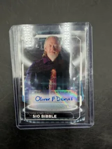 Oliver Ford Davies as Sio Bibble Star Wars Topps Certified Autograph Card