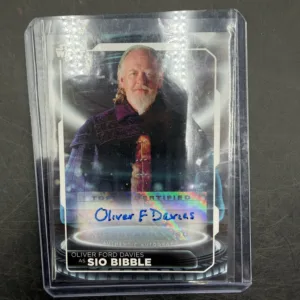 Oliver Ford Davies as Sio Bibble Star Wars Topps Certified Autograph Card