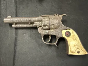 Ornate Western-Style Toy Cap Revolver
