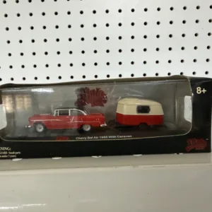 Chevy Bel Air 1955 with Caravan Diecast Set