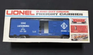 Lionel O and O27 Gauge Erie Lackawanna Freight Carrier Boxcar #9726