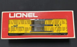 Lionel O and O27 Gauge M-K-T The Katy Stock Car #9725